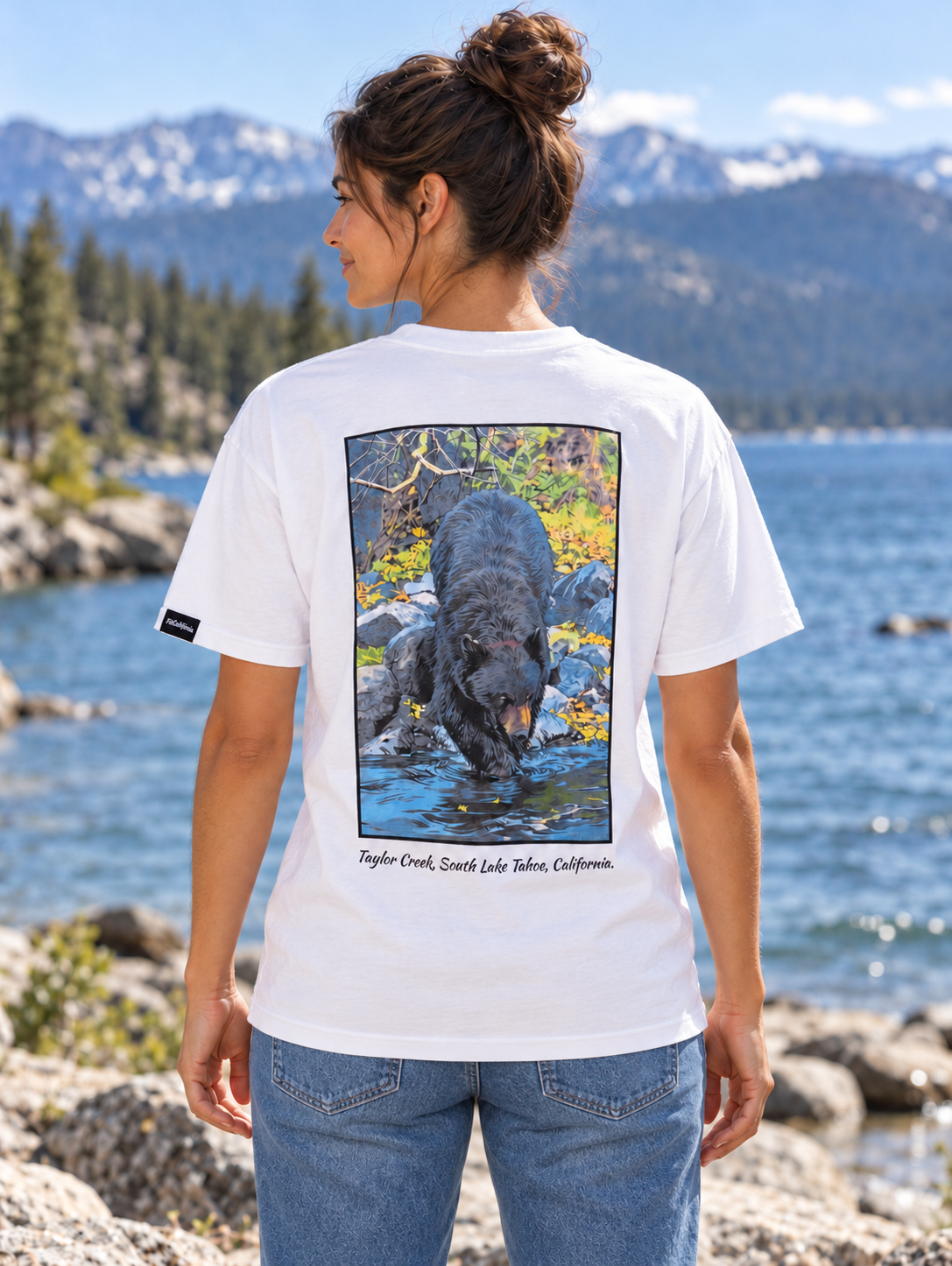 The Black Bear Graphic T-Shirt Wildlife Inspired