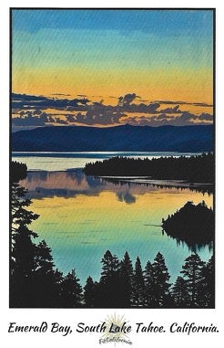 Emerald Bay Sticker